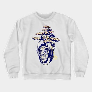 Bonsai Monkey Crewneck Sweatshirt